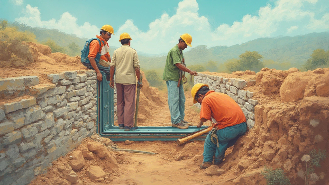Fixing Foundation Cracks from the Outside: The Whole Nine Yards